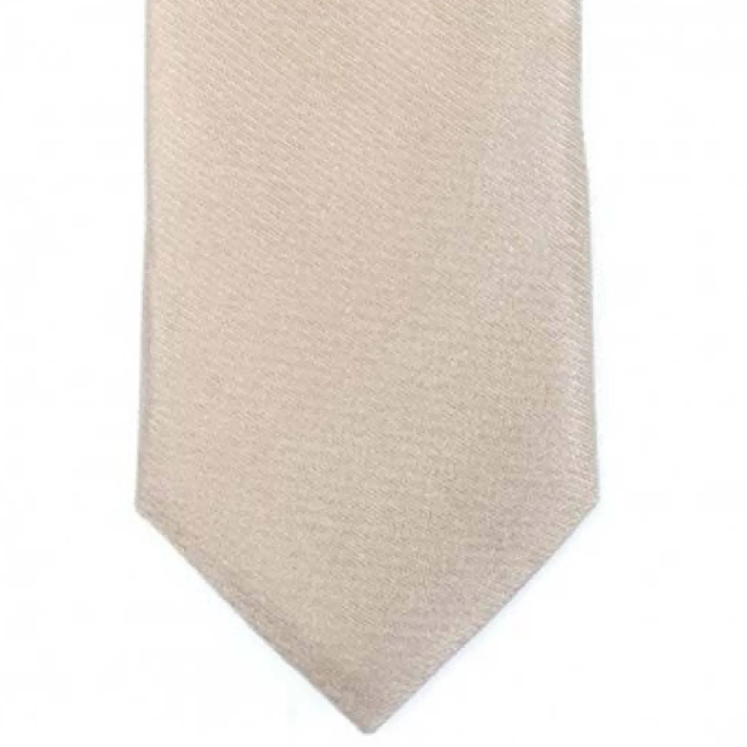 Cravate fine pure soie lisse