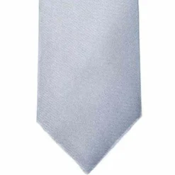 Cravate fine pure soie lisse