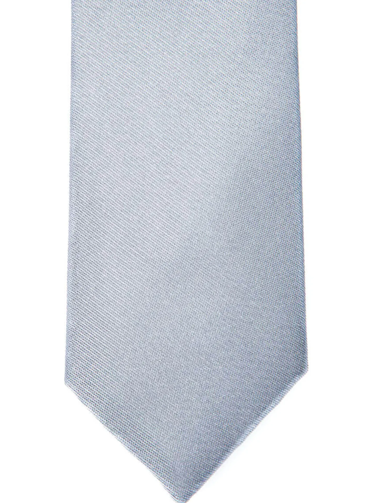 Cravate fine pure soie lisse