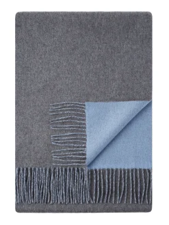 Echarpe 100% cachemire bicolore