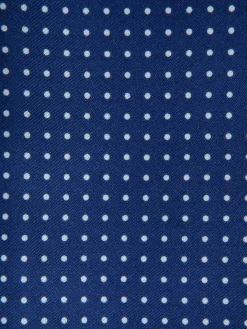 Foulard en pure soie à petits pois