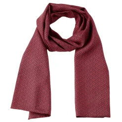 Foulard soie à motif fantaisie