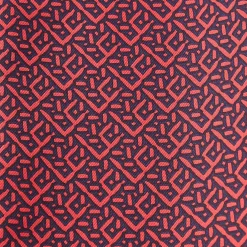 Foulard soie à motif fantaisie