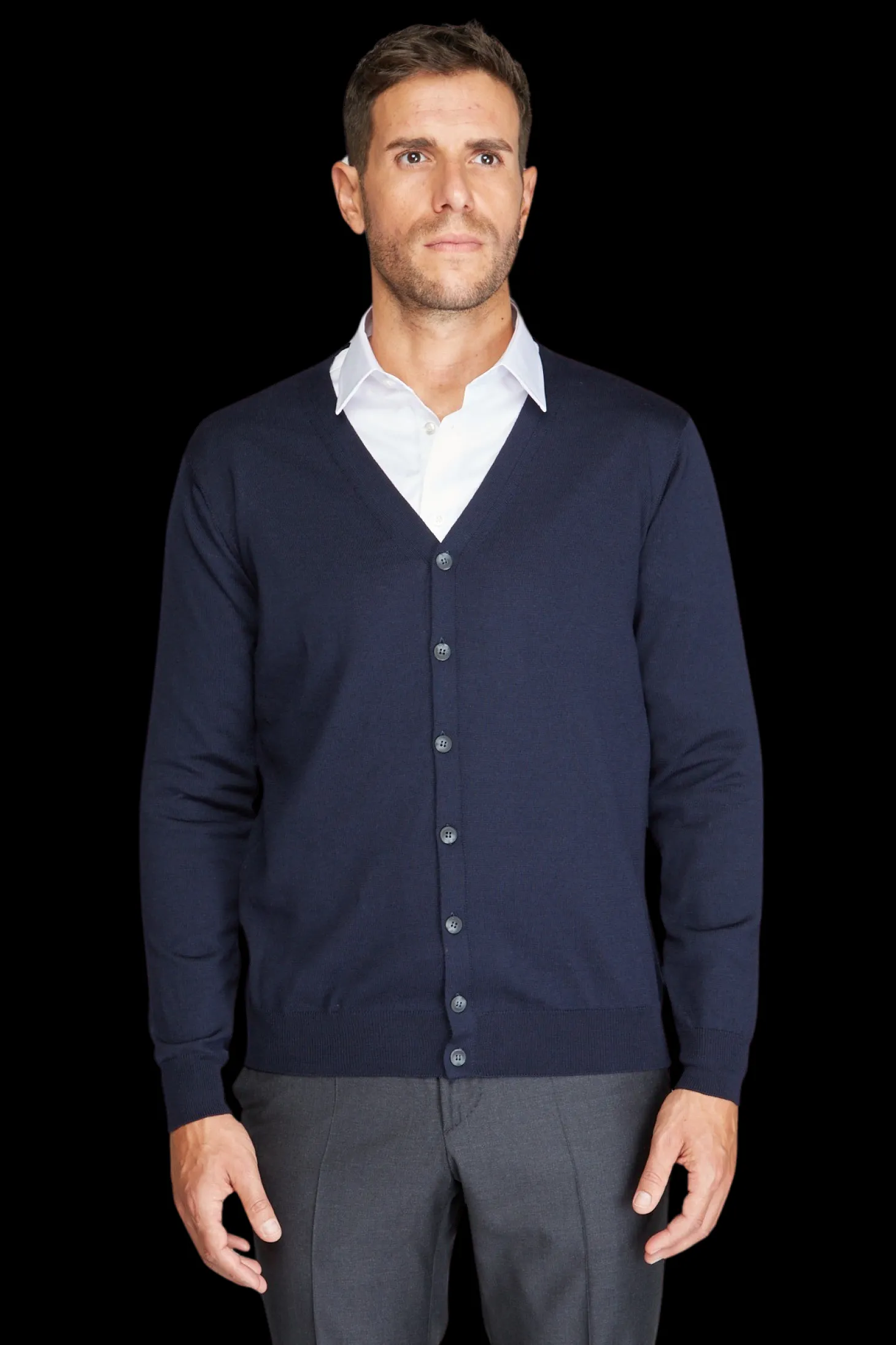 Gilet homme Itamar 100% laine Mérinos extra fine