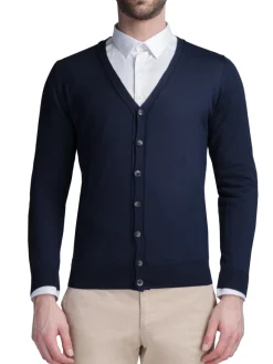 Gilet homme Itamar 100% laine Mérinos extra fine