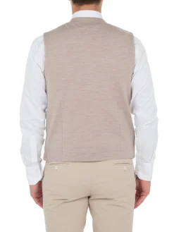 Gilet pure laine mérinos sans manches Vianey