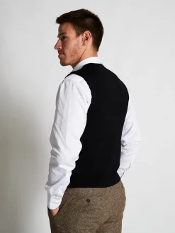Gilet pure laine mérinos sans manches Vianey