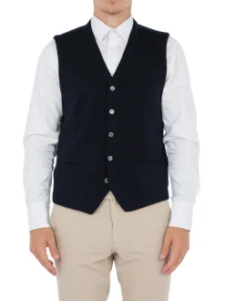Gilet pure laine mérinos sans manches Vianey