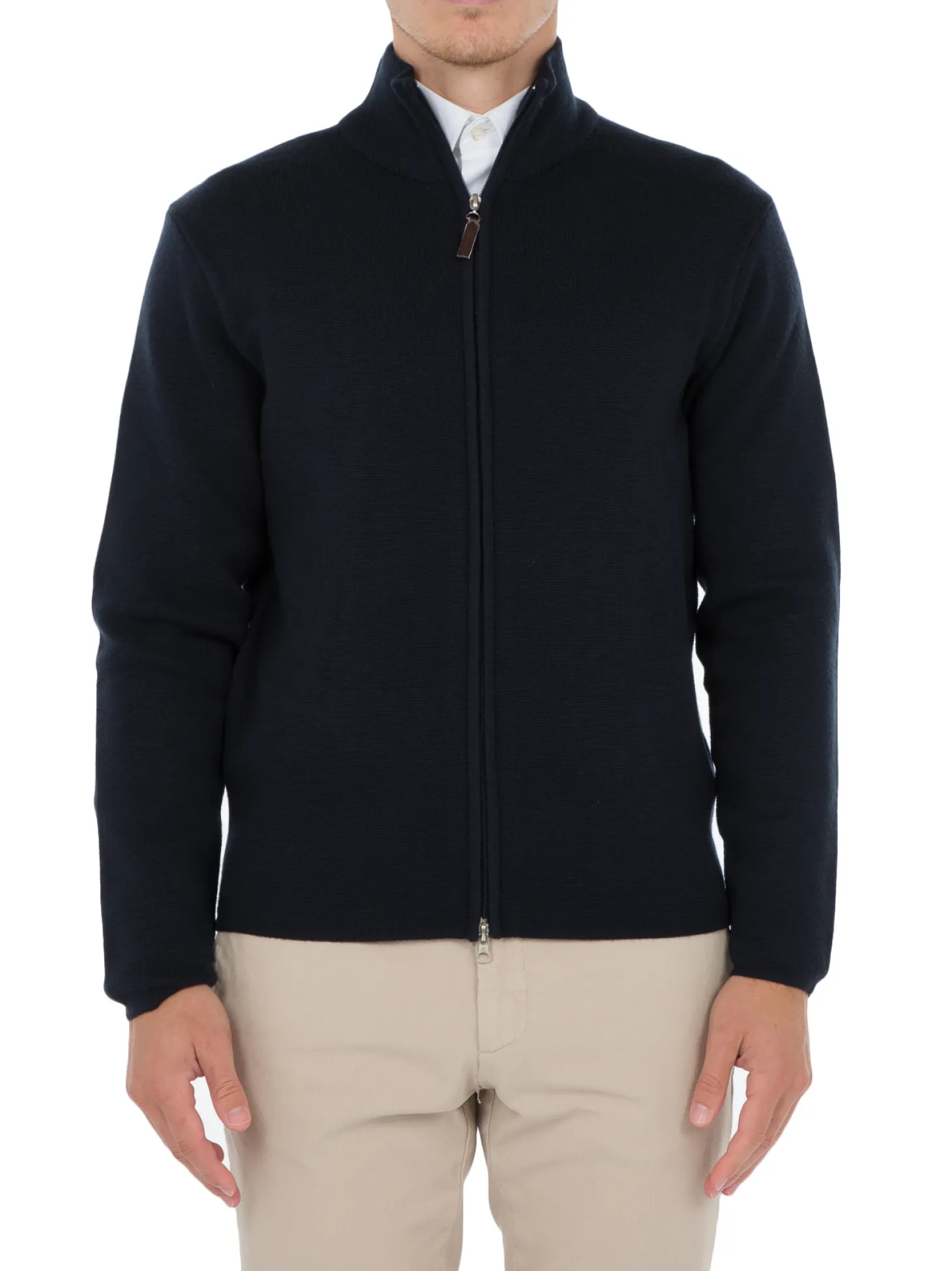 Gilet pure laine Viny mérinos zip