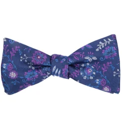 Noeud papillon fantaisie en pure soie