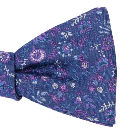 Noeud papillon fantaisie en pure soie