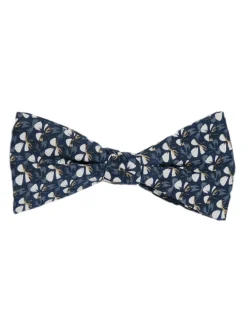 Noeud papillon Flowers en coton