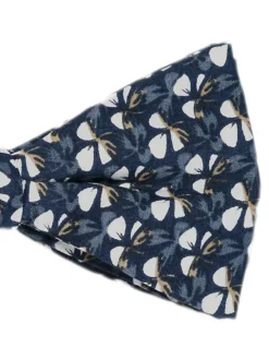 Noeud papillon Flowers en coton