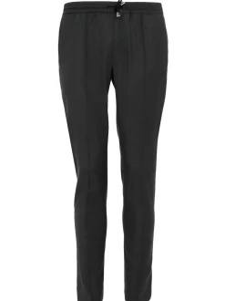 Pantalon Dany fuselé à cordon en pure laine Vitale Barberis Canonico Super 110's