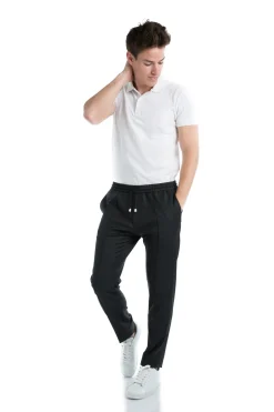 Pantalon Dany fuselé à cordon en pure laine Vitale Barberis Canonico Super 110's