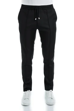 Pantalon Dany fuselé à cordon en pure laine Vitale Barberis Canonico Super 110's