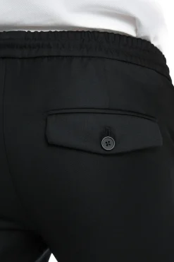 Pantalon Dany fuselé à cordon en pure laine Vitale Barberis Canonico Super 110's