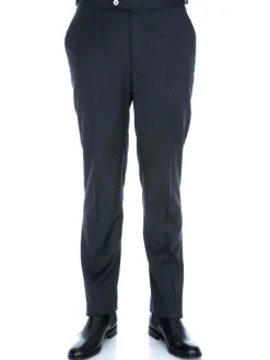 Pantalon homme tour de taille réglable en pure laine Vitale Barberis Canonico