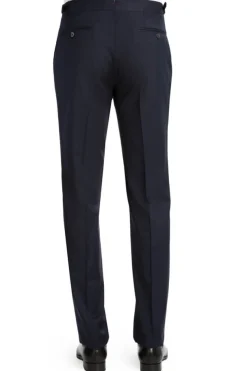 Pantalon homme tour de taille réglable en pure laine Vitale Barberis Canonico