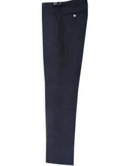 Pantalon homme tour de taille réglable en pure laine Vitale Barberis Canonico