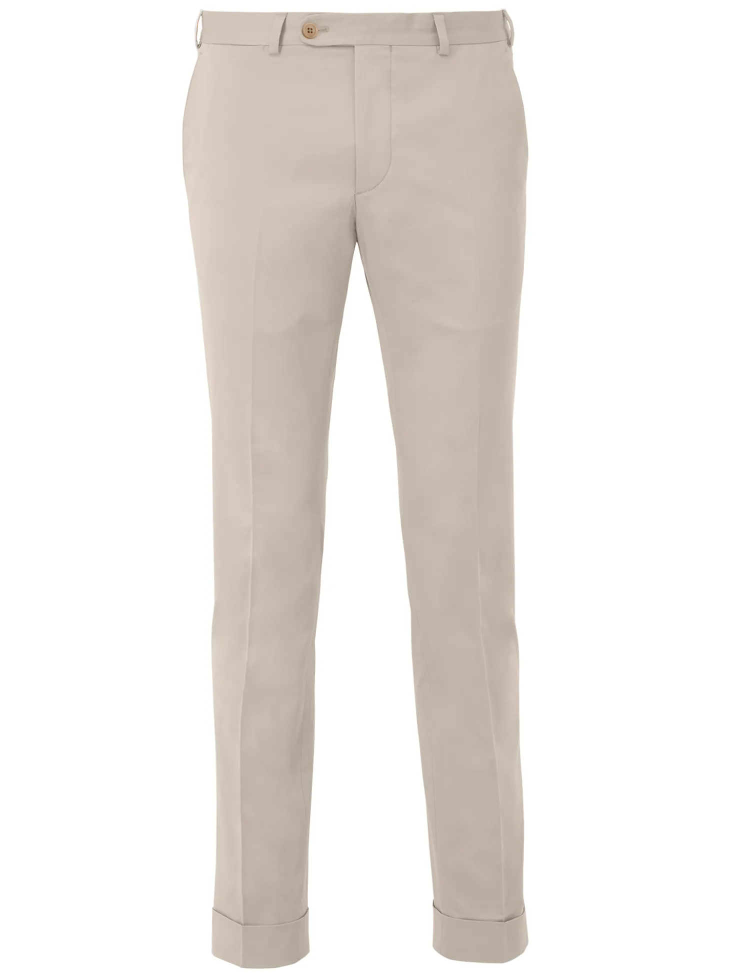 Pantalon Paride ajusté coton stretch fin