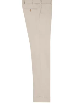 Pantalon Paride ajusté coton stretch fin