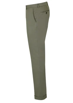 Pantalon Paride ajusté coton stretch fin