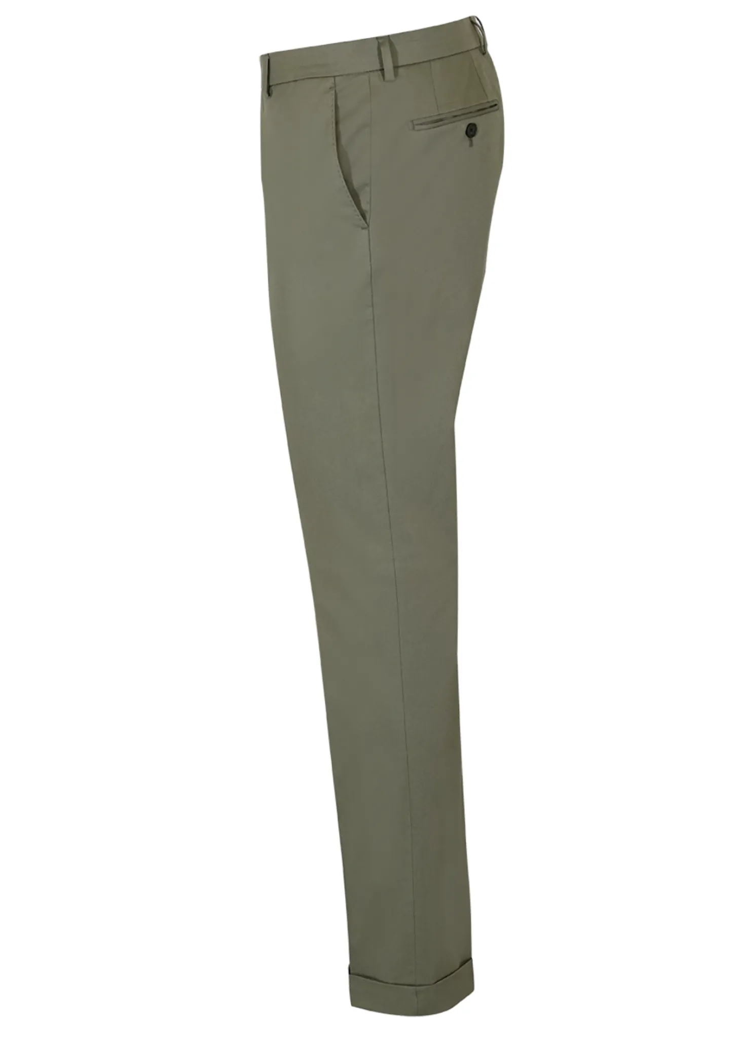 Pantalon Paride ajusté coton stretch fin
