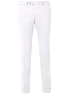 Pantalon Paride ajusté coton stretch fin