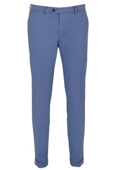 Pantalon Paride ajusté coton stretch fin