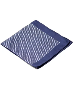Pochette de costume en pure soie aux motifs fantaisie