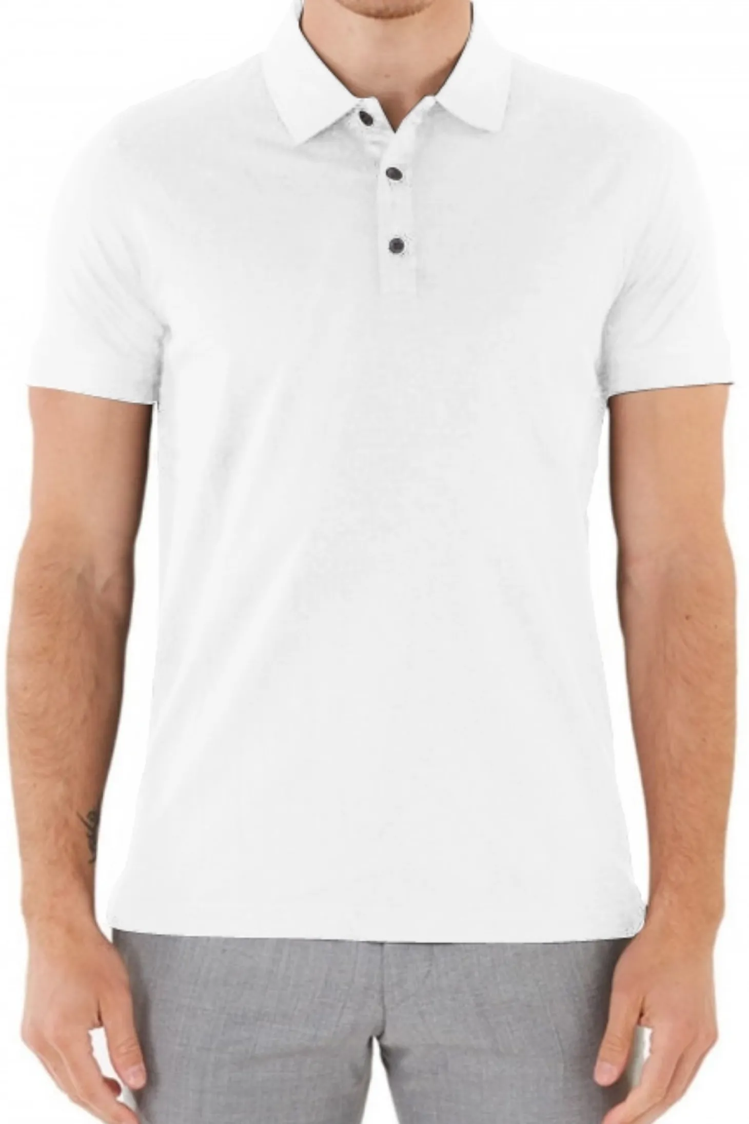 Polo Theo pur coton jersey