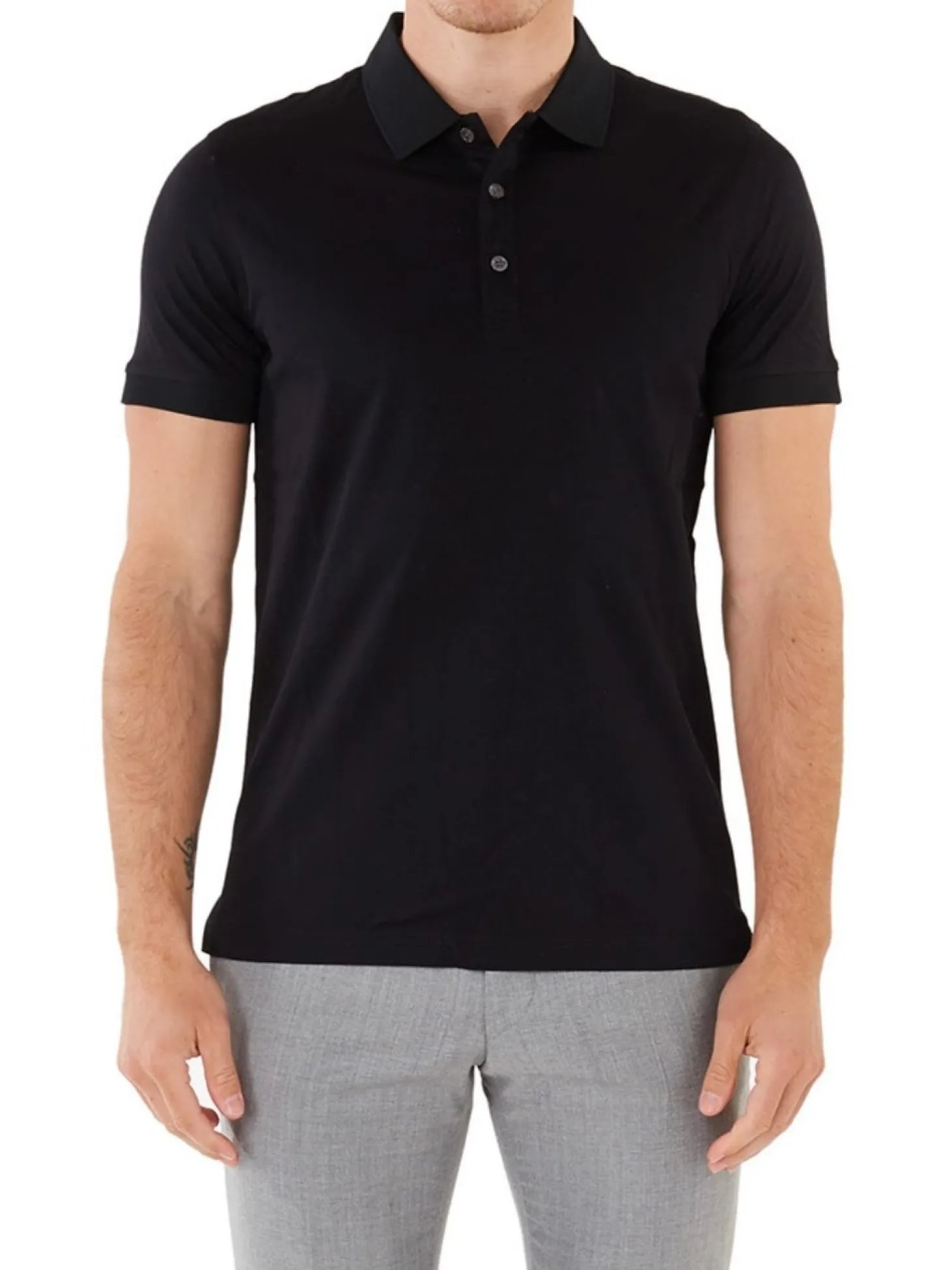 Polo Theo pur coton jersey