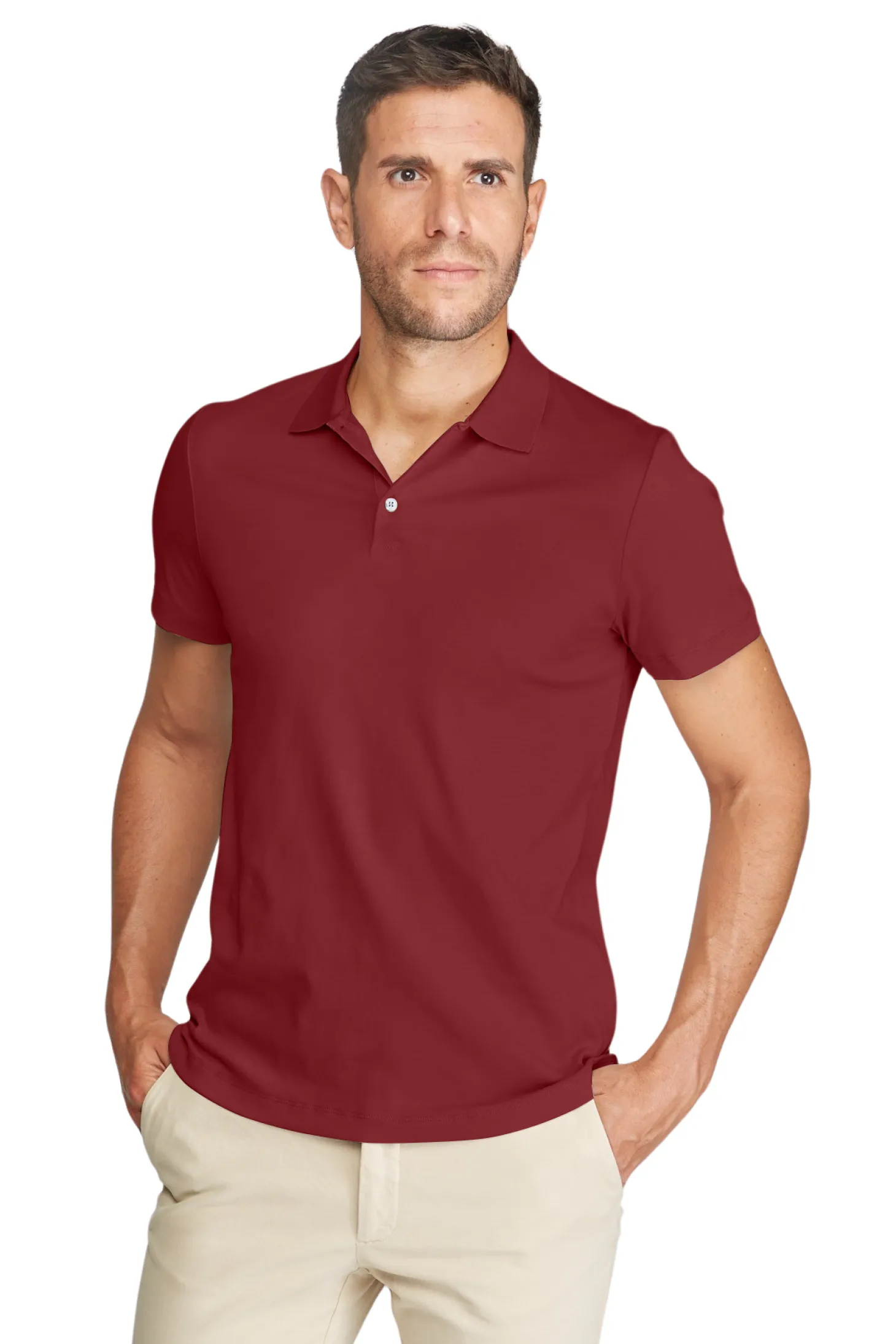 Polo Theo pur coton jersey