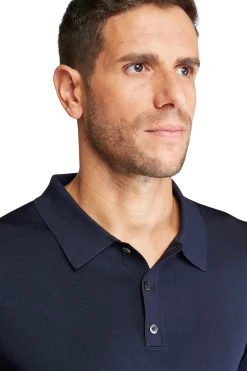 Polo Valerian en viscose manches longues