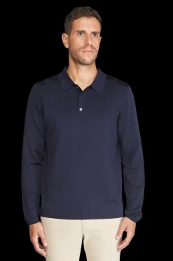 Polo Valerian en viscose manches longues