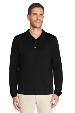 Polo Valerian en viscose manches longues