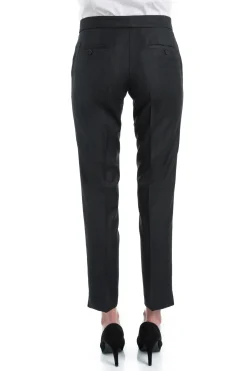 Tailleur cintré pure laine pantalon cigarette Super 110's Vitale Barberis Canonico