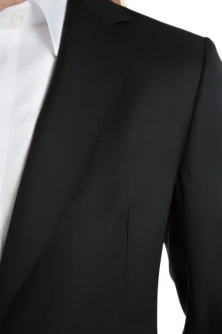 Tailleur cintré pure laine pantalon cigarette Super 110's Vitale Barberis Canonico