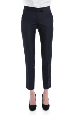 Tailleur cintré pure laine pantalon cigarette Super 110's Vitale Barberis Canonico