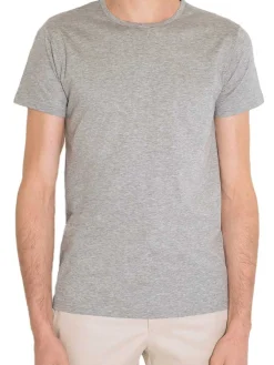 T-shirt Vino en fil d'Écosse col rond