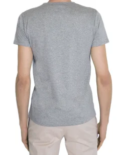 T-shirt Vino en fil d'Écosse col rond