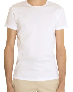 T-shirt Vino en fil d'Écosse col rond