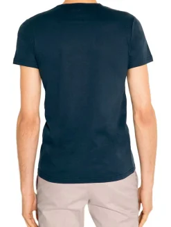 T-shirt Vivien en fil d'Écosse col V