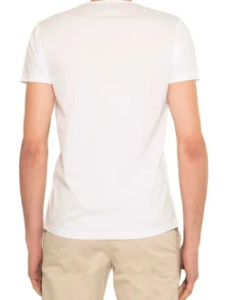 T-shirt Vivien en fil d'Écosse col V