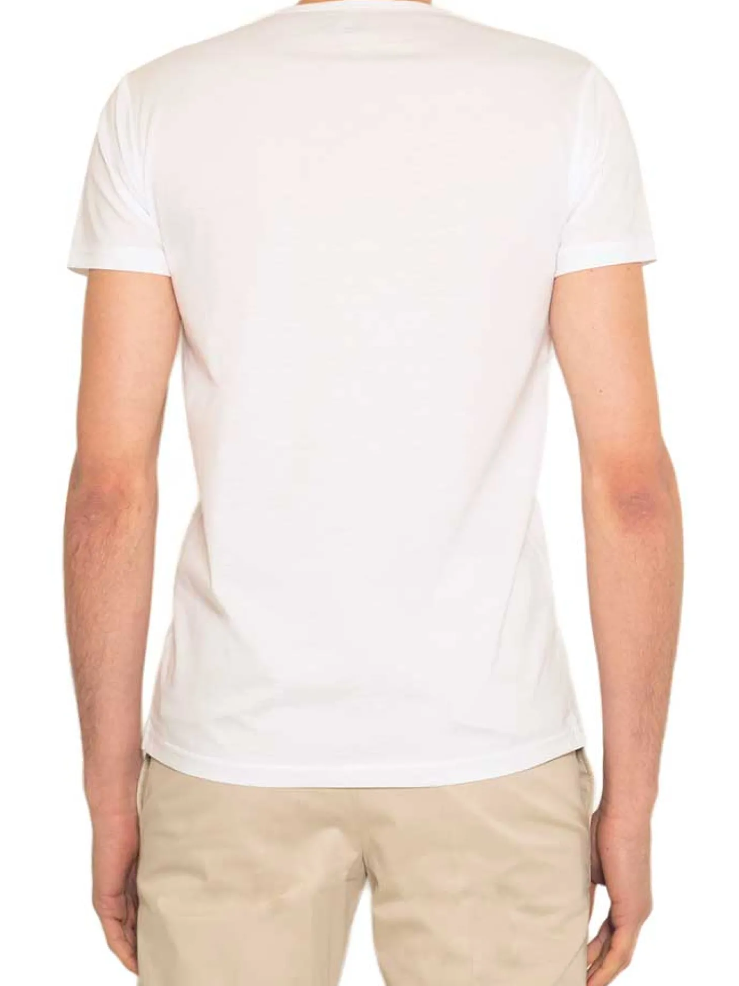 T-shirt Vivien en fil d'Écosse col V