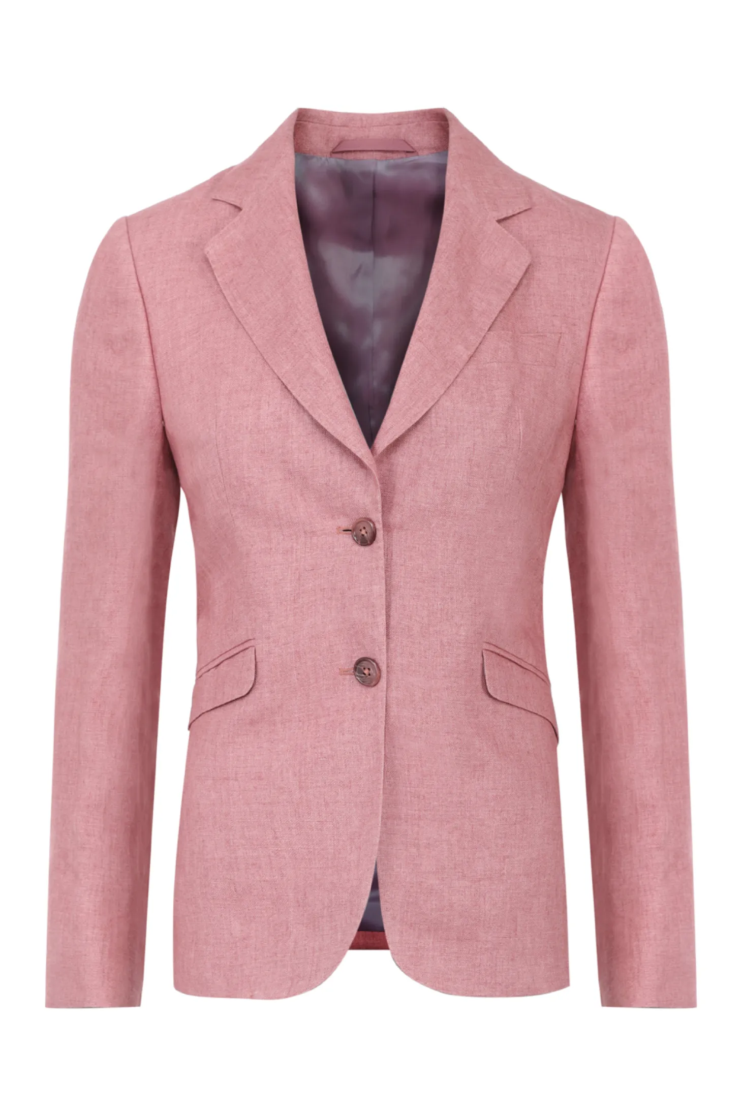Veste Daniela cintrée en pure lin épais Angelico